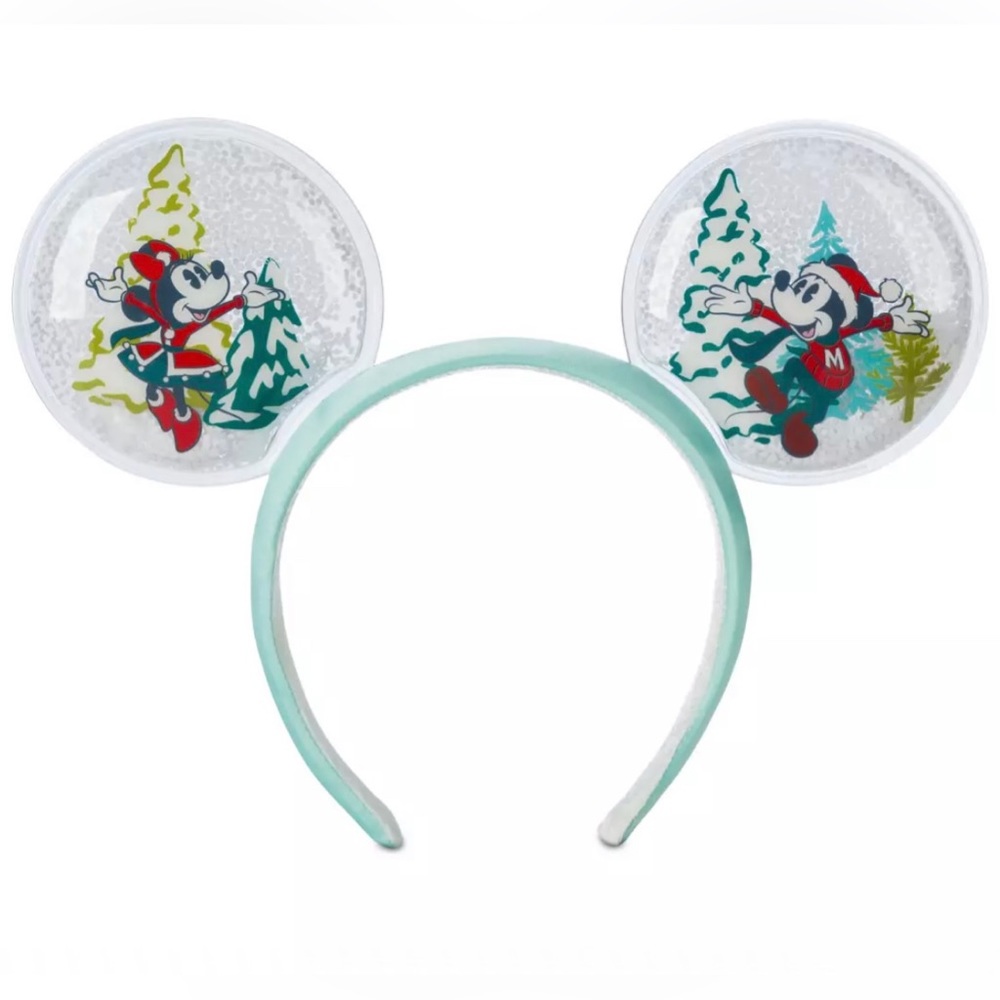 Mickey & Minnie Mouse Snow Globe ears